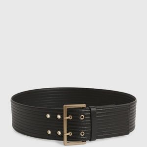 All saints wide Willow leather belt